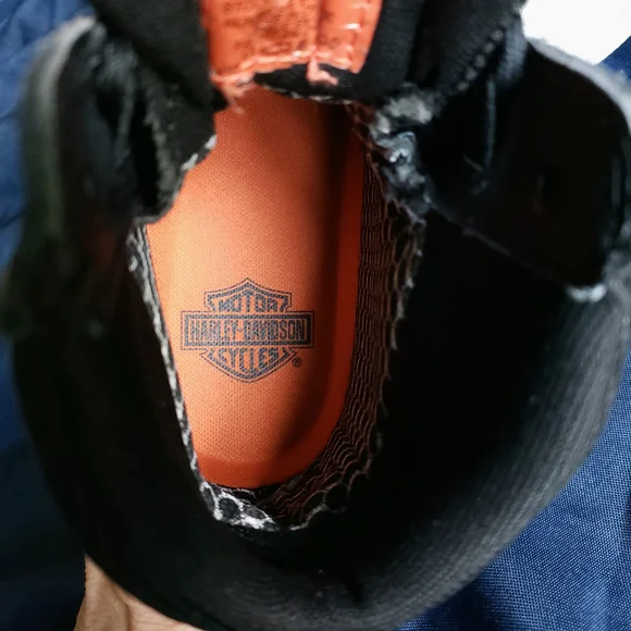 Harley-Davidson Men's Vardon Waterproof Black Riding Shoe - Picture 6 of 7